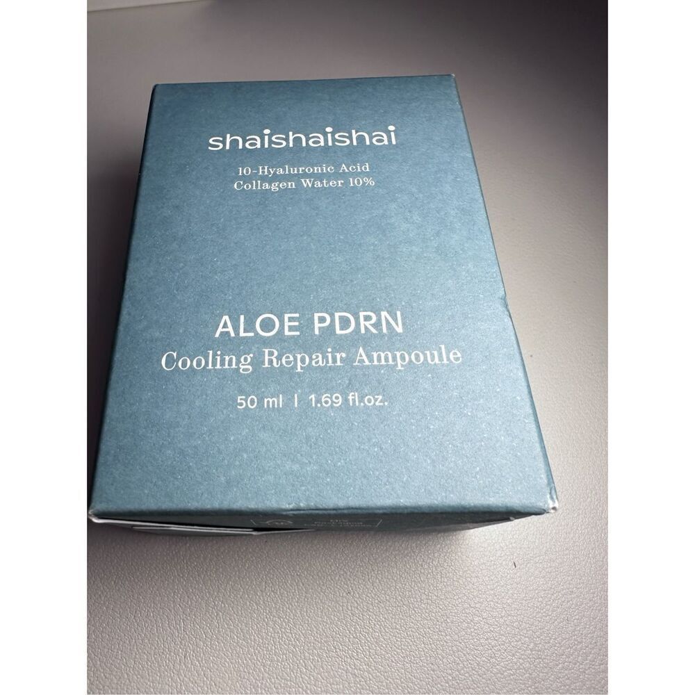 Shaishaishai ALOE PDRN Cooling Repair Ampoule, Instant Cooling with 10% Vegan Co